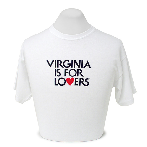 Unused Virginia is for Lovers Official Bumper Sticker